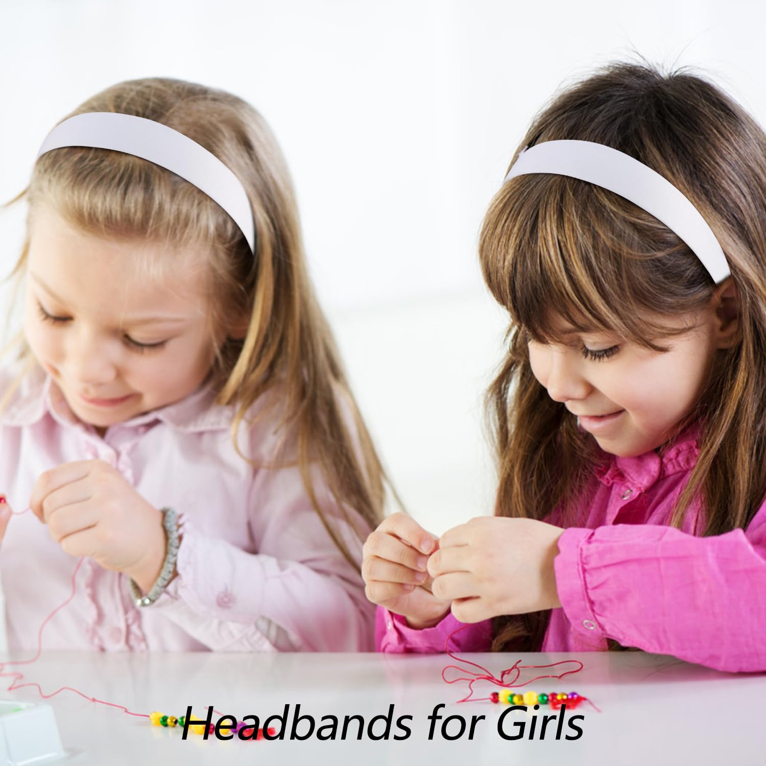 Atoden non-slip satin headband highlighting secure grip during activities