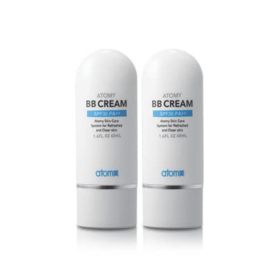 Atomy BB Cream set 2-pack product shot for easy daily skincare routine