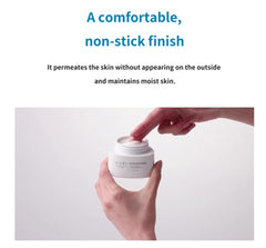 Atomy The Fame Nutrition Cream jar texture reveals smooth, emollient consistency.