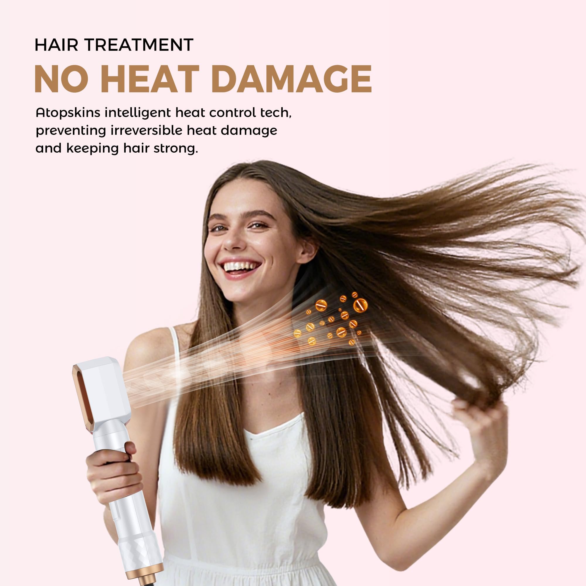 Atopskins 6in1 Air Styler volumizing brush for root lift