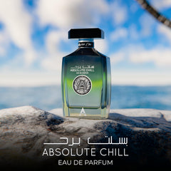 Atralia Absolute Chill opening notes of orange and mint spark a refreshing mood.