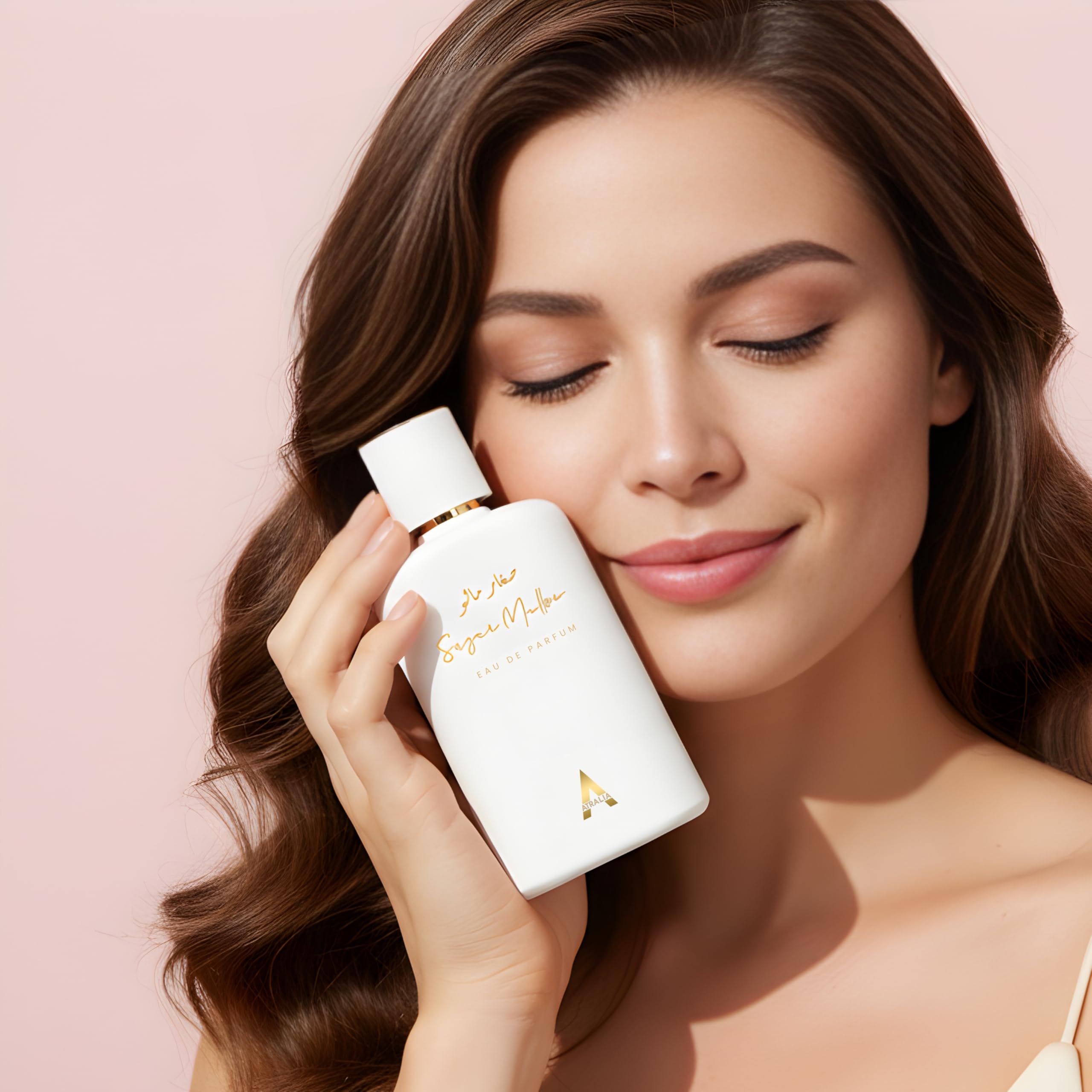 Atralia Sugar Mallow heart notes emphasize whipped cream, vanilla, and coconut blossoms for creamy warmth