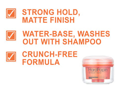 ATS Professional Stylemuse Hard Popin Wax jar open reveals creamy texture ideal for molding.