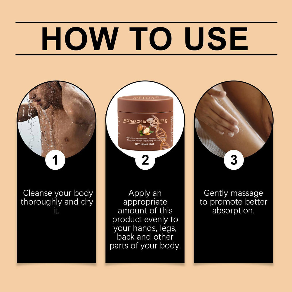 ATTDX application closeup shows easy massage and quick comfort after washing.