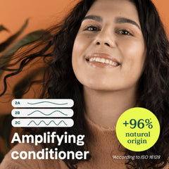 ATTITUDE Amplifying Conditioner with rose fragrance in shower scene.