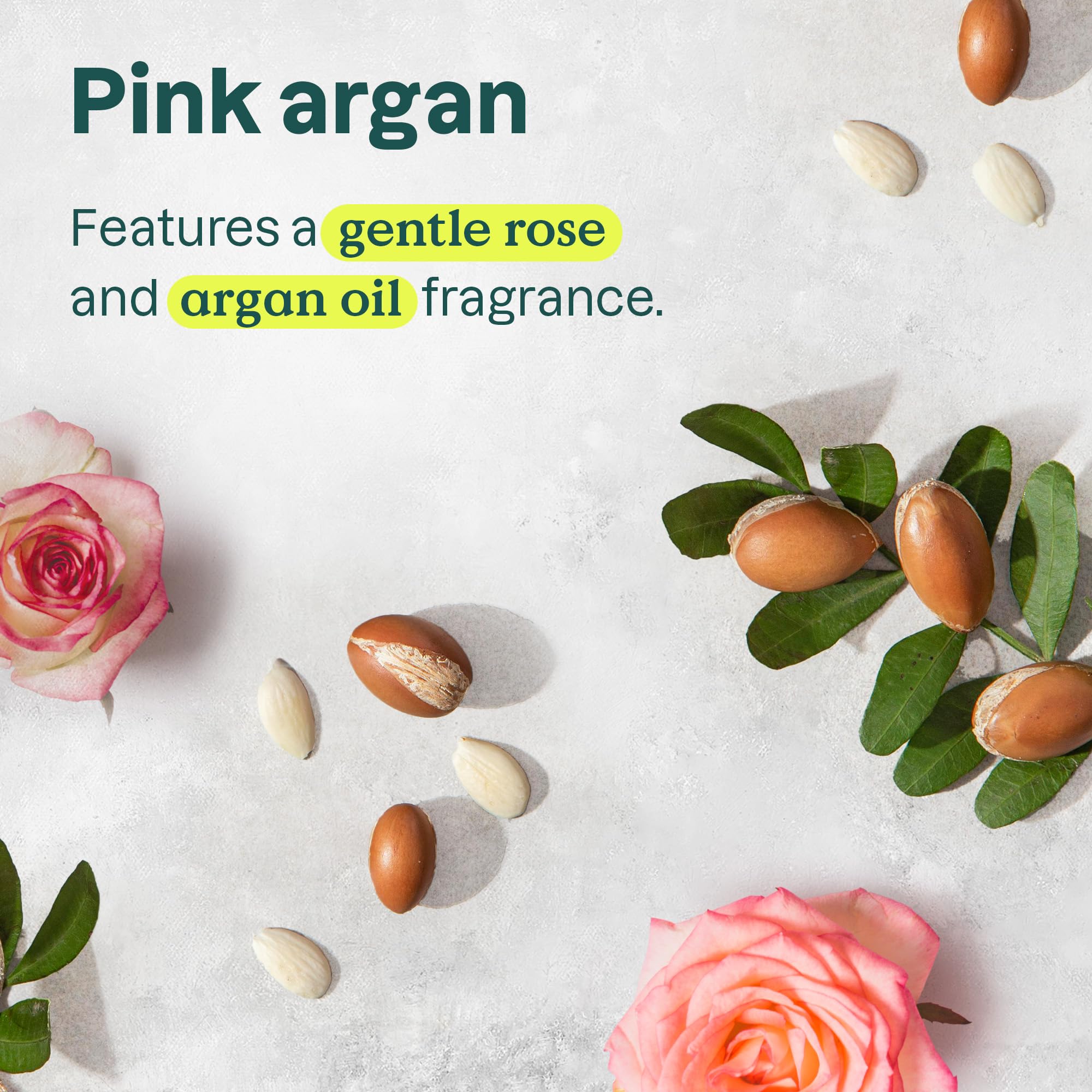 ATTITUDE Amplifying Shampoo rose fragrance image conveys a soft floral scent during use.
