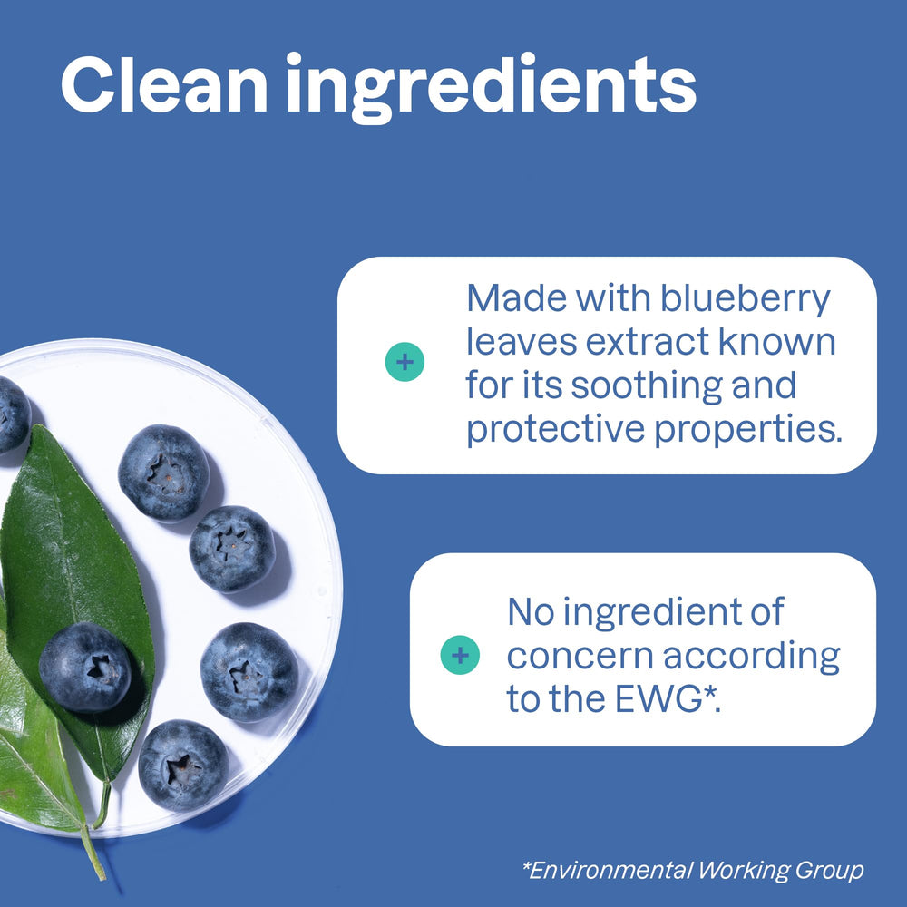 ATTITUDE blueberry-scented kid bath captures refreshing fragrance during bath.