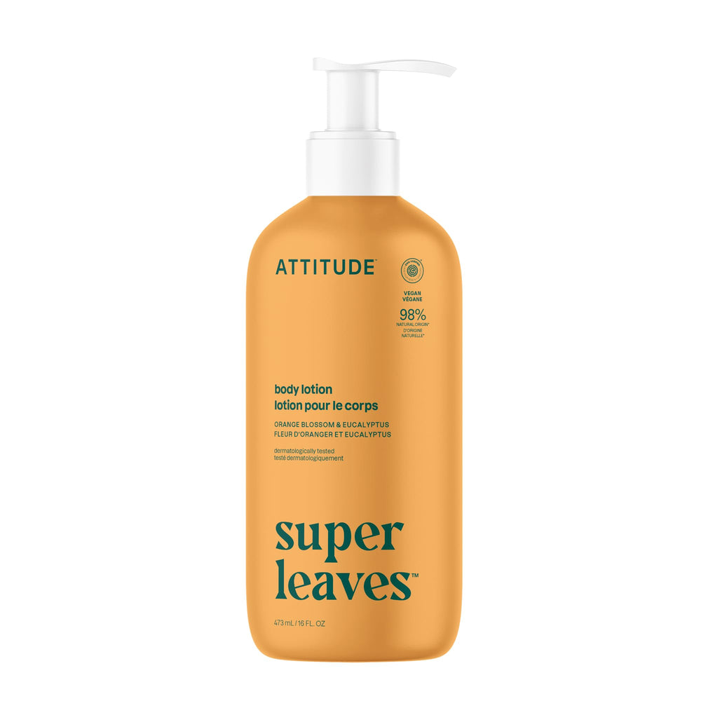 ATTITUDE Body Lotion with EWG-verified badge signals clean skincare