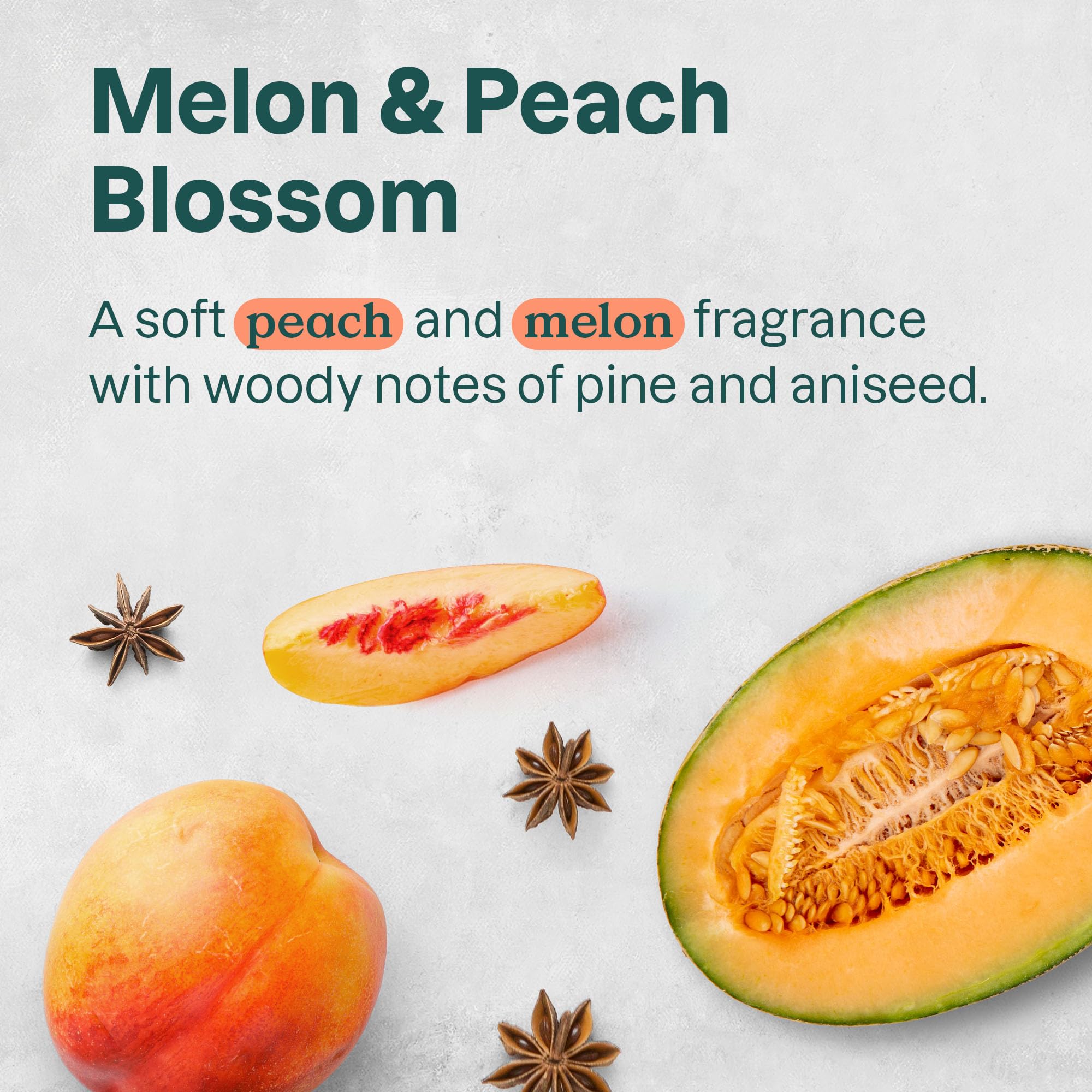 ATTITUDE Body Lotion Melon Peach Blossom scent evokes refreshing spa vibes