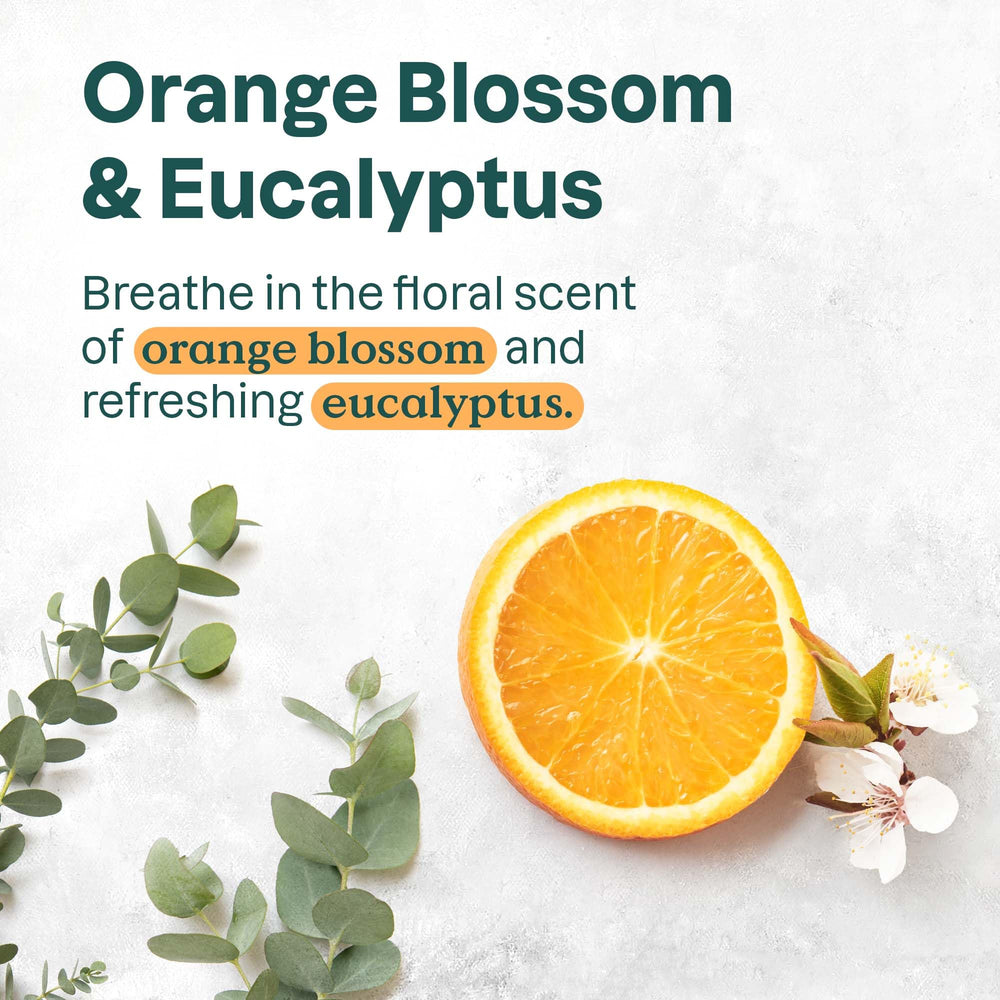 ATTITUDE Body Lotion orange-blossom-eucalyptus scent note close-up