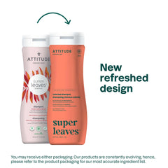 ATTITUDE Colorlast shampoo ingredient-watercress close-up showing revitalization focus.