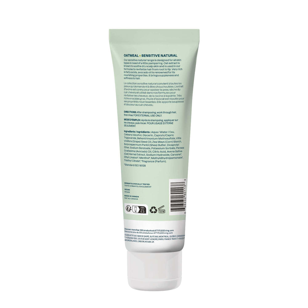 ATTITUDE conditioner alongside Nourishing Shampoo for complete sensitive care