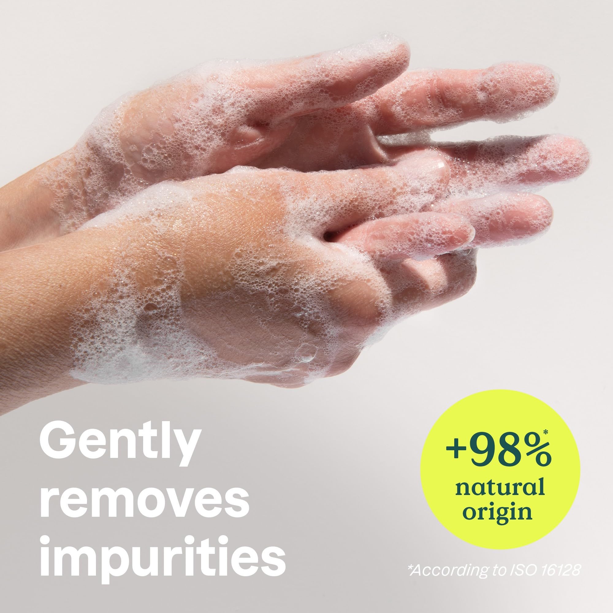 ATTITUDE Foaming Hand Soap rich-lather highlights soft cleansing and comfortable skin feel
