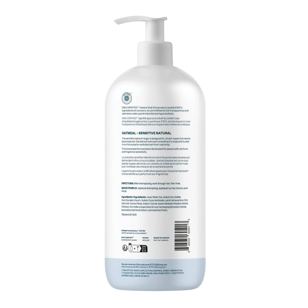 ATTITUDE Hair Shampoo daily-use option for thinning hair.