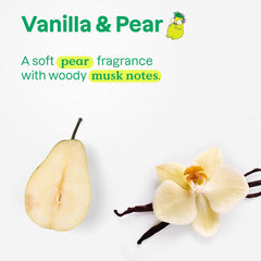 ATTITUDE Kids Vanilla & Pear child hair after cleansing with gentle formula