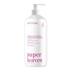 ATTITUDE Moisture Rich bottle front view for hydrating hair care benefits