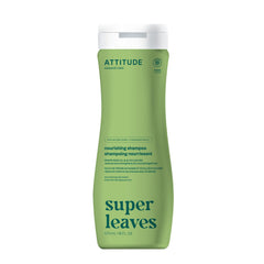 ATTITUDE Nourishing Hair Shampoo bottle front shows dry-hair care