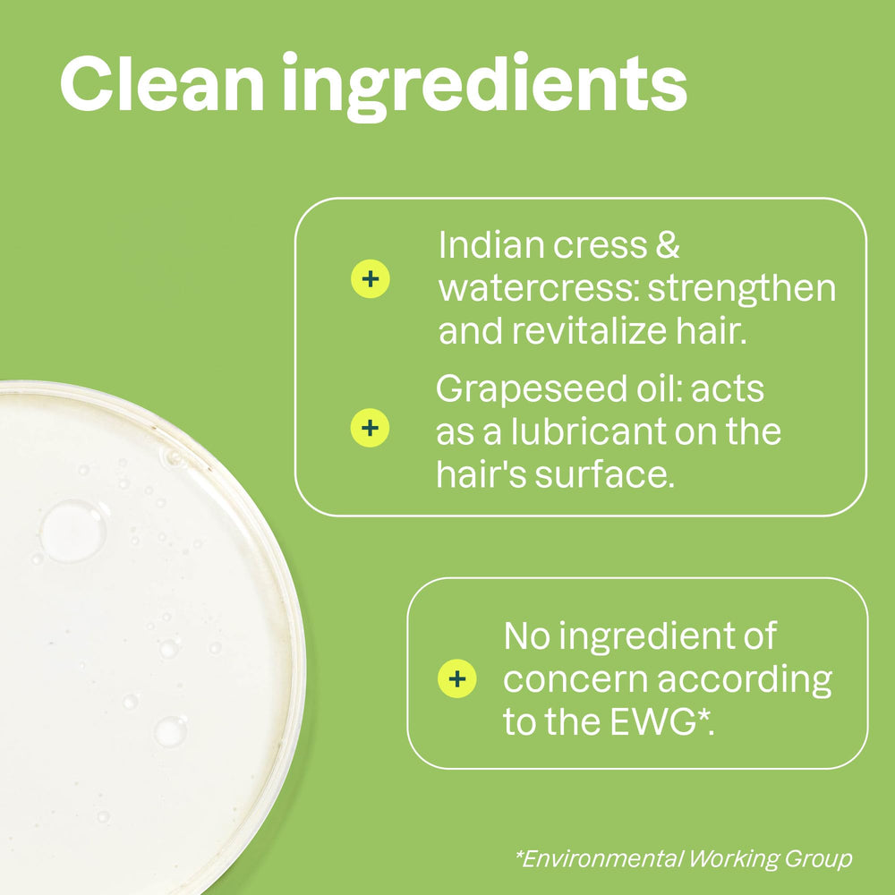 ATTITUDE Nourishing Hair Shampoo grapeseed oil ingredient closeup hints shine