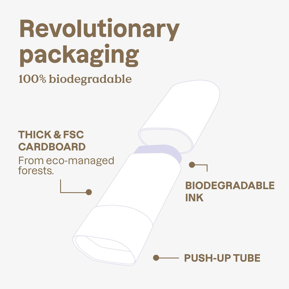 ATTITUDE eco-friendly packaging shows plastic-free tube supporting zero-waste routines