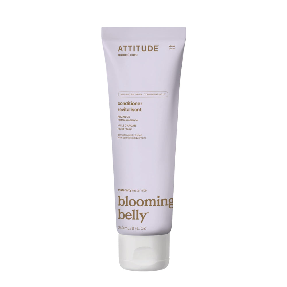 ATTITUDE Pregnancy Conditioner bottle-front for a pregnancy-friendly haircare staple