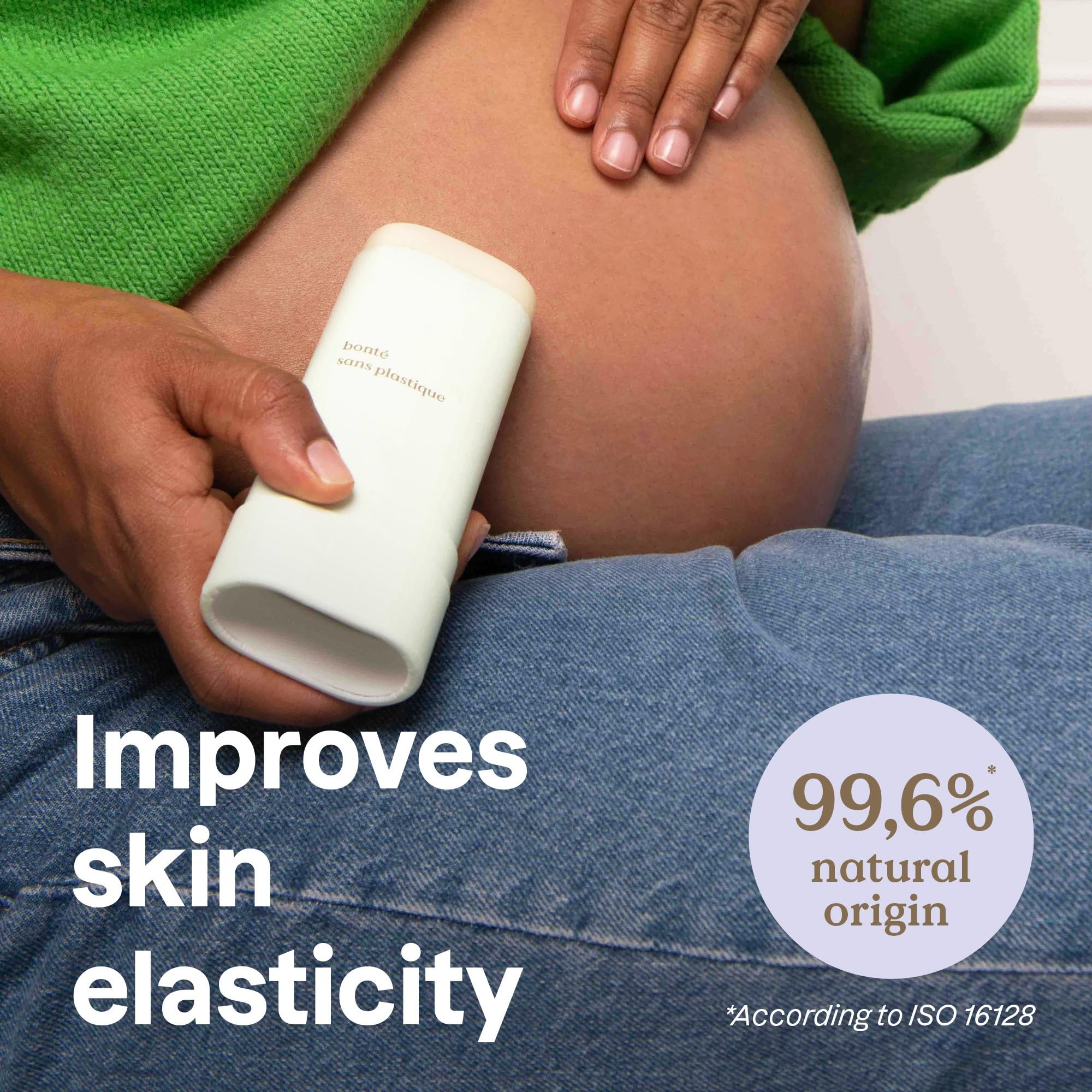 ATTITUDE solid pregnancy belly oil on biodegradable tube for daily care