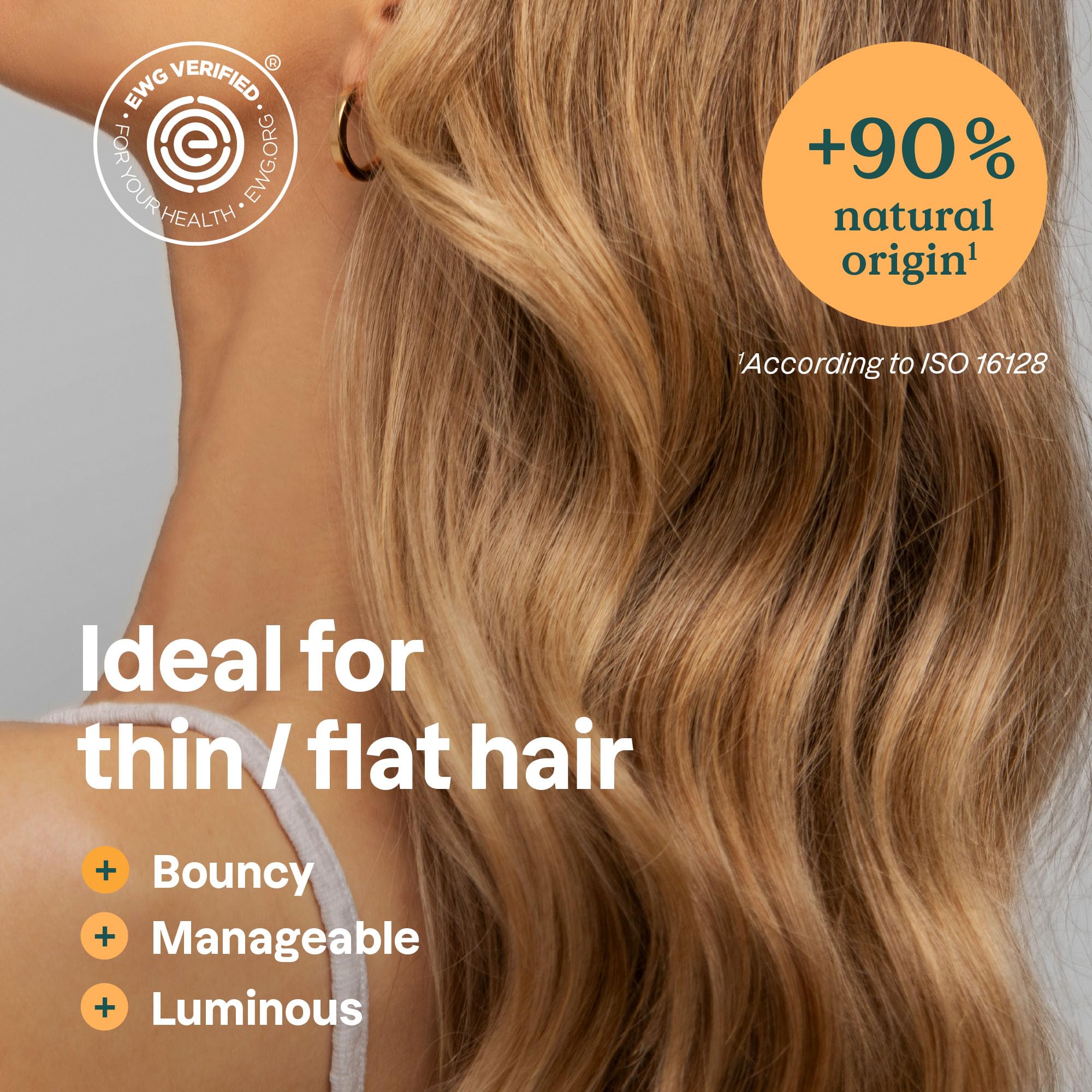 ATTITUDE Volume & Shine Shampoo Bar red clay cleanse on scalp aids oil control.