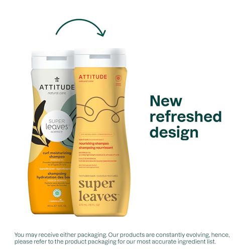 ATTITUDE Nourishing Shampoo lather with vanilla-jasmine fragrance for a spa-like wash