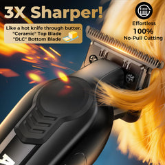 ATVOXIS trimmer with high-torque motor delivering steady 7500 RPM performance