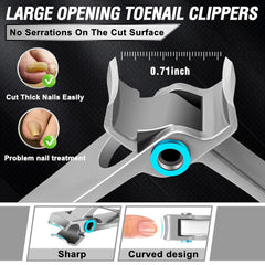 Aucurwen ingrown toenail tool helps target stubborn edges safely.