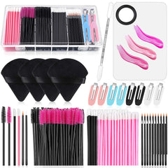 Audab disposable makeup applicators kit triangle puff face enables precise powder application