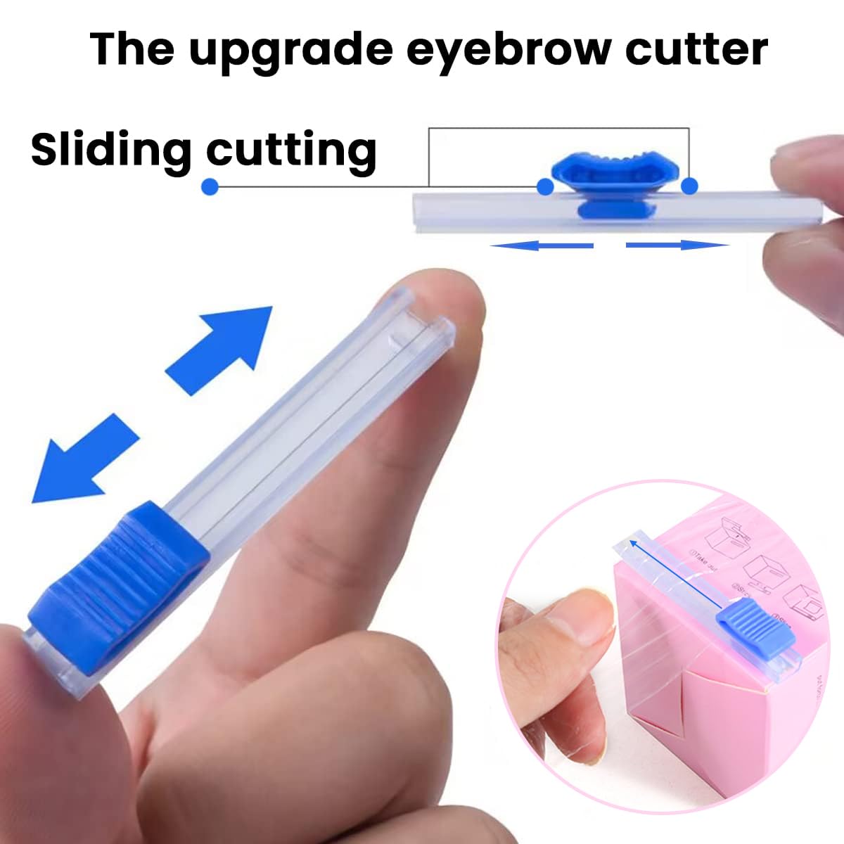 Audaisyly easy-use steps guide quick, tidy application for lip, brow, or lash services.