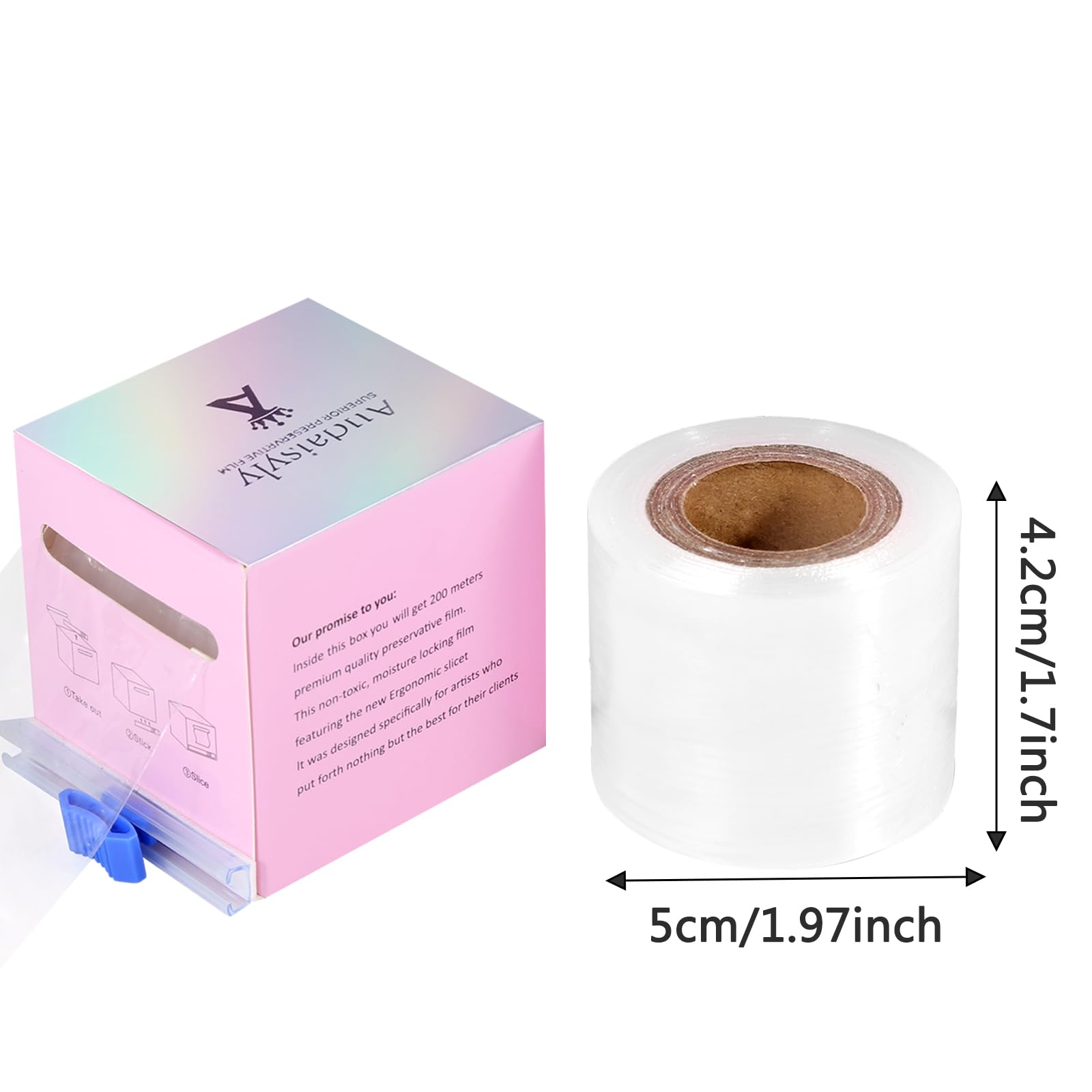 Audaisyly three-box disposable eyebrow film set for tattoos and preoperative protection.
