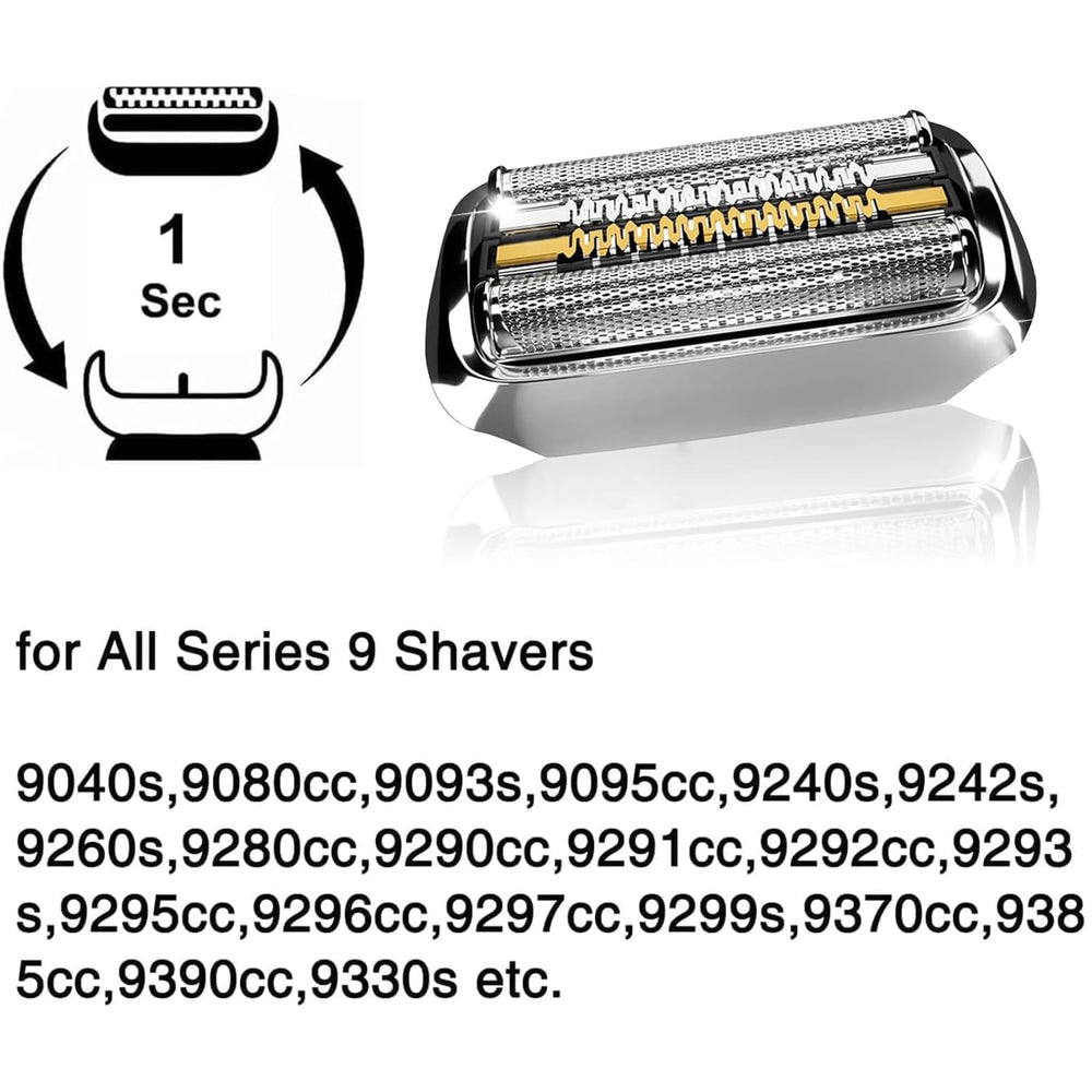 Audoc 94M Series 9 Pro replacement head side view for easy installation