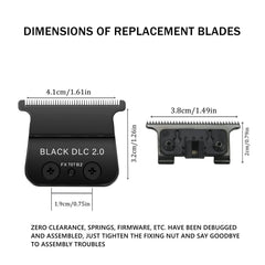 Audoc DLC 2.0 blade heat-test image highlights cooler, comfortable cuts