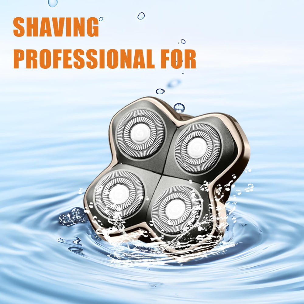 Audoc packaging highlights compact replacement blade for on-the-go grooming.