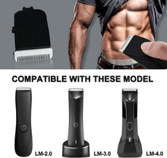 Audoc replacement blades close-up-sharp-edged highlights reliable performance for quick trims.