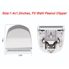 Audoc replacement blades close-up highlighting clean, even cut capability for peanut clippers.