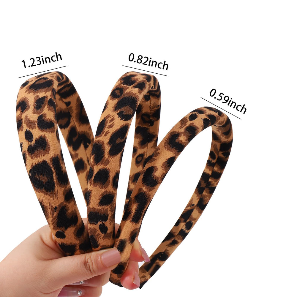 AUDTOPE leopard headband gift-ready packaging.