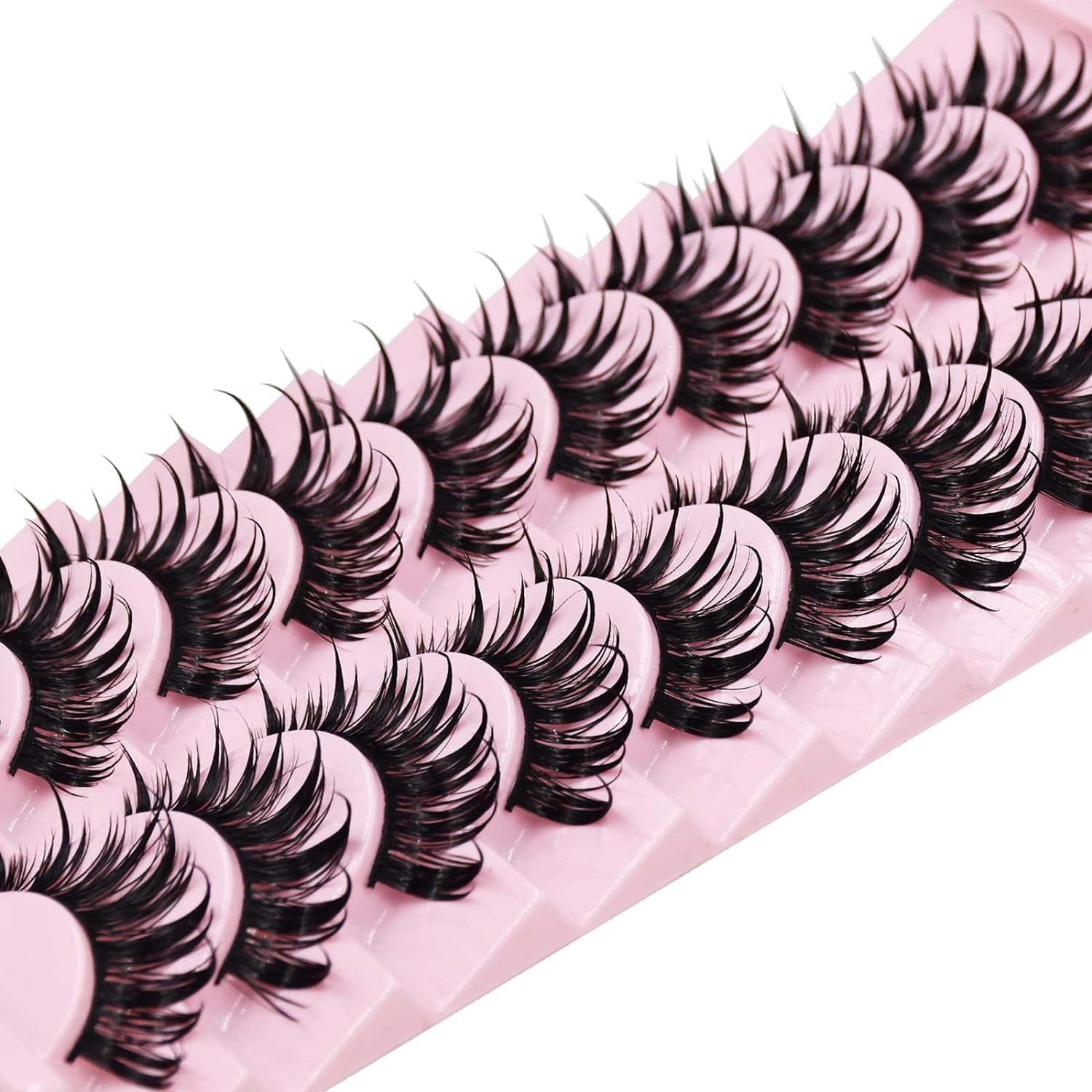 AUGENLI 3D mink-like effect lashes create depth and volume