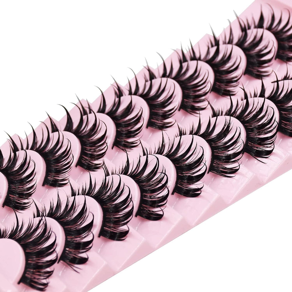 AUGENLI 3D mink-like effect lashes create depth and volume