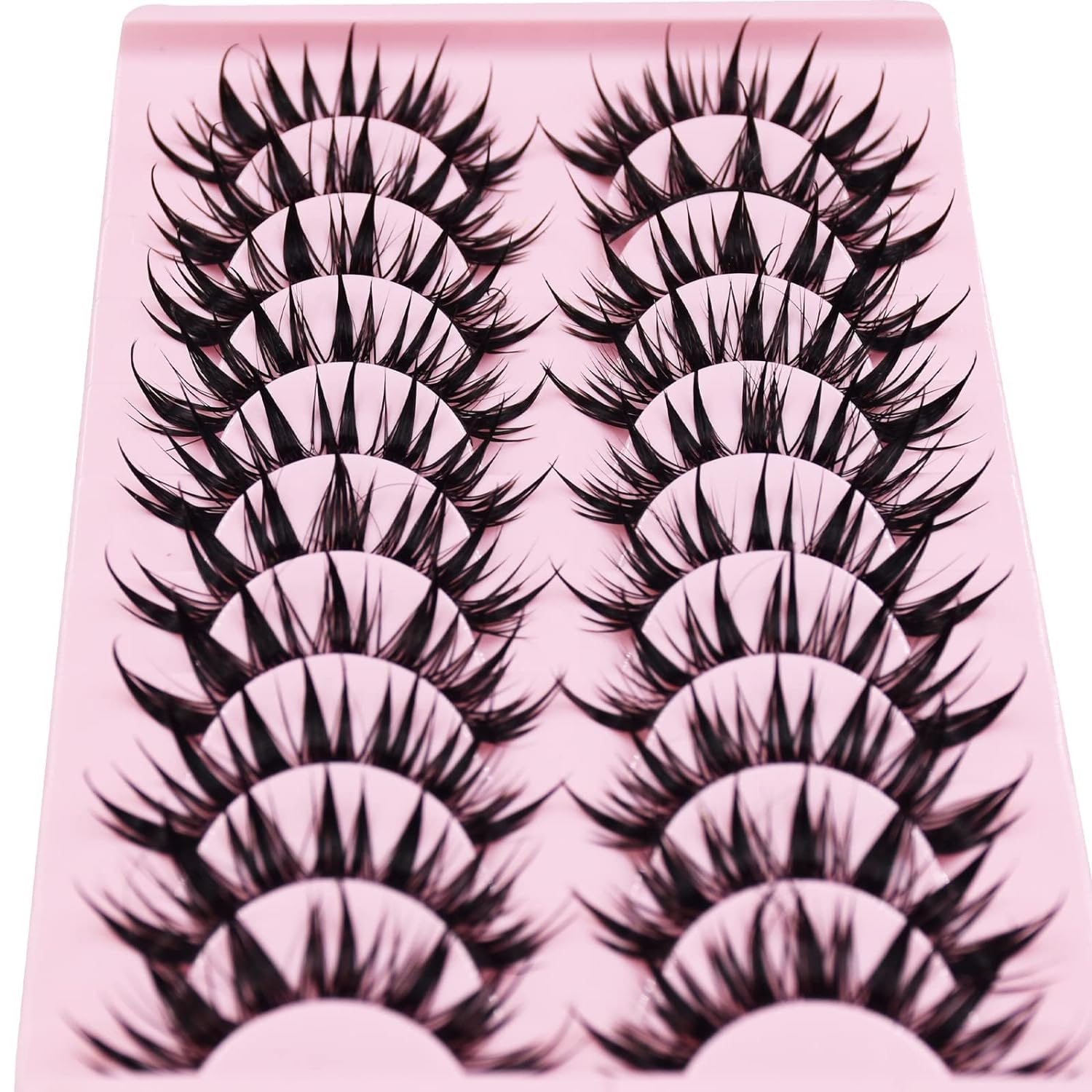 AUGENLI 16mm lashes blend into natural lashes for salon-like look