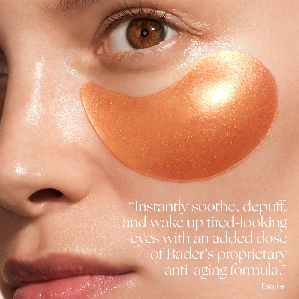 Augustinus Bader Eye Patches Single after-use under-eye glow and refreshed look.