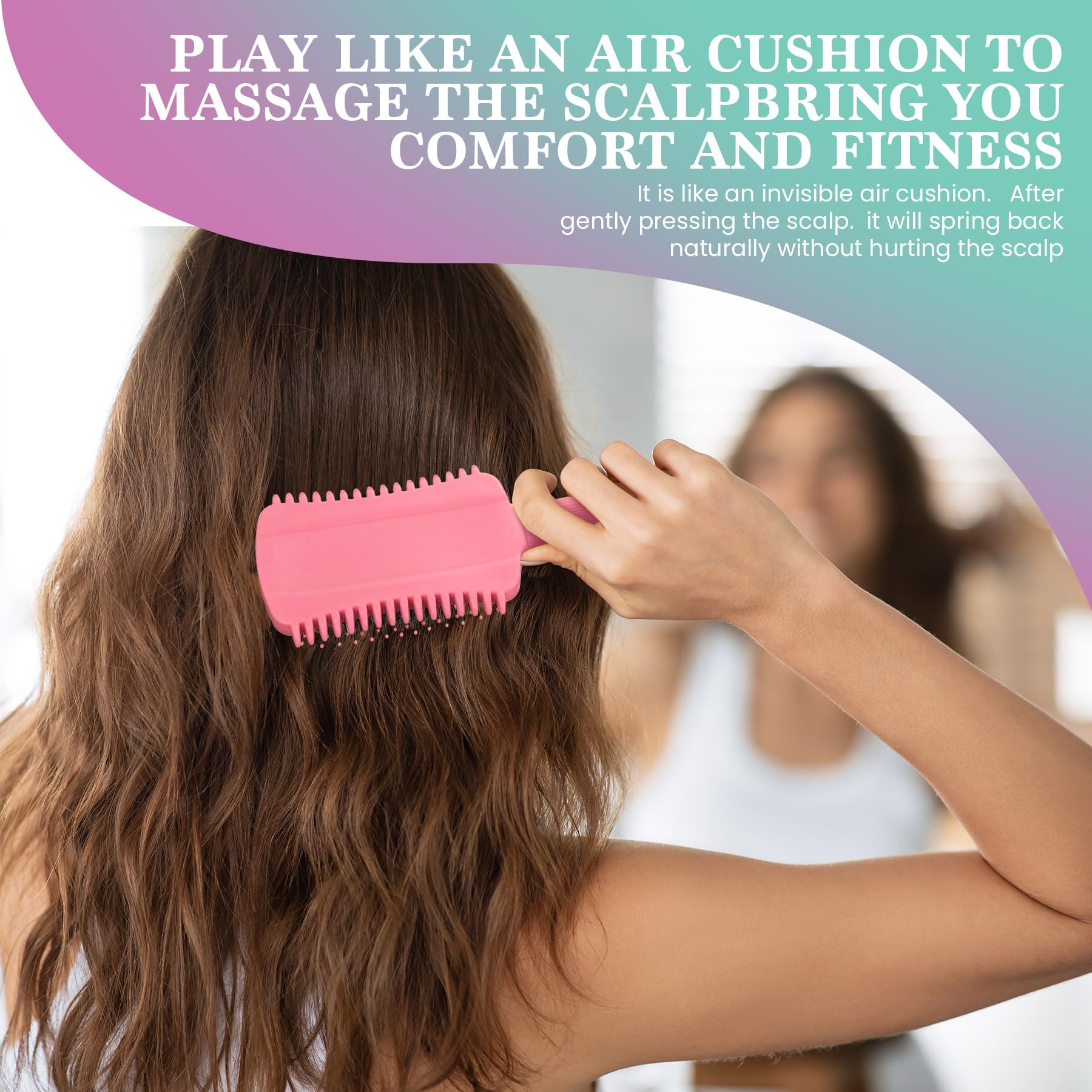 Auhrjomra curly hair brush definer curls during use for voluminous looks.