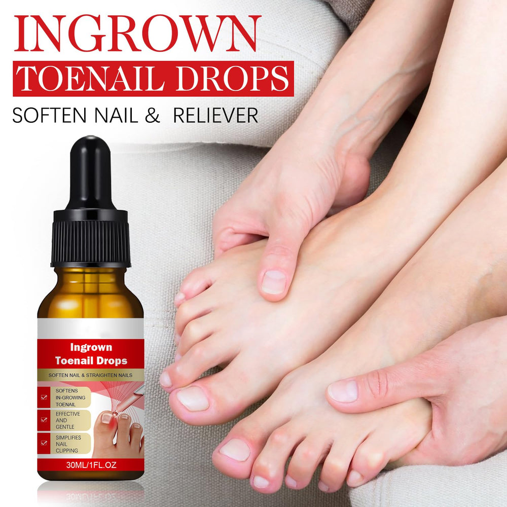 AUJ toenail drops softening action visible on affected nail.
