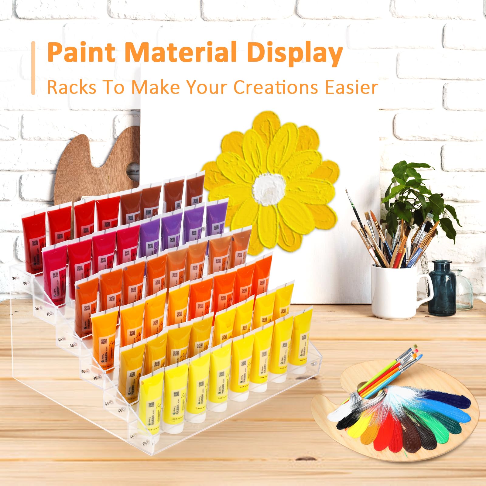 AumVum nail polish rack holds up to 72 bottles for organized vanity