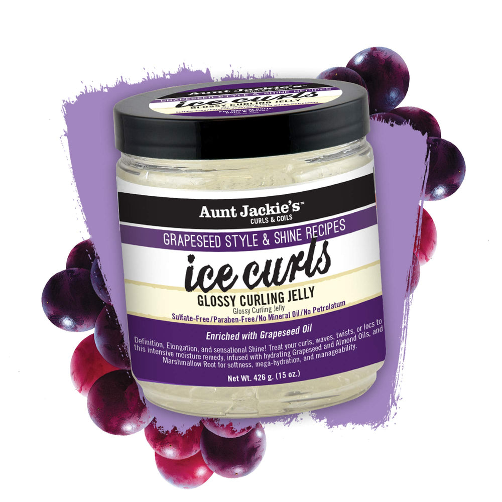 Aunt Jackie's Ice Curls gel hidratación para rizos ondulados