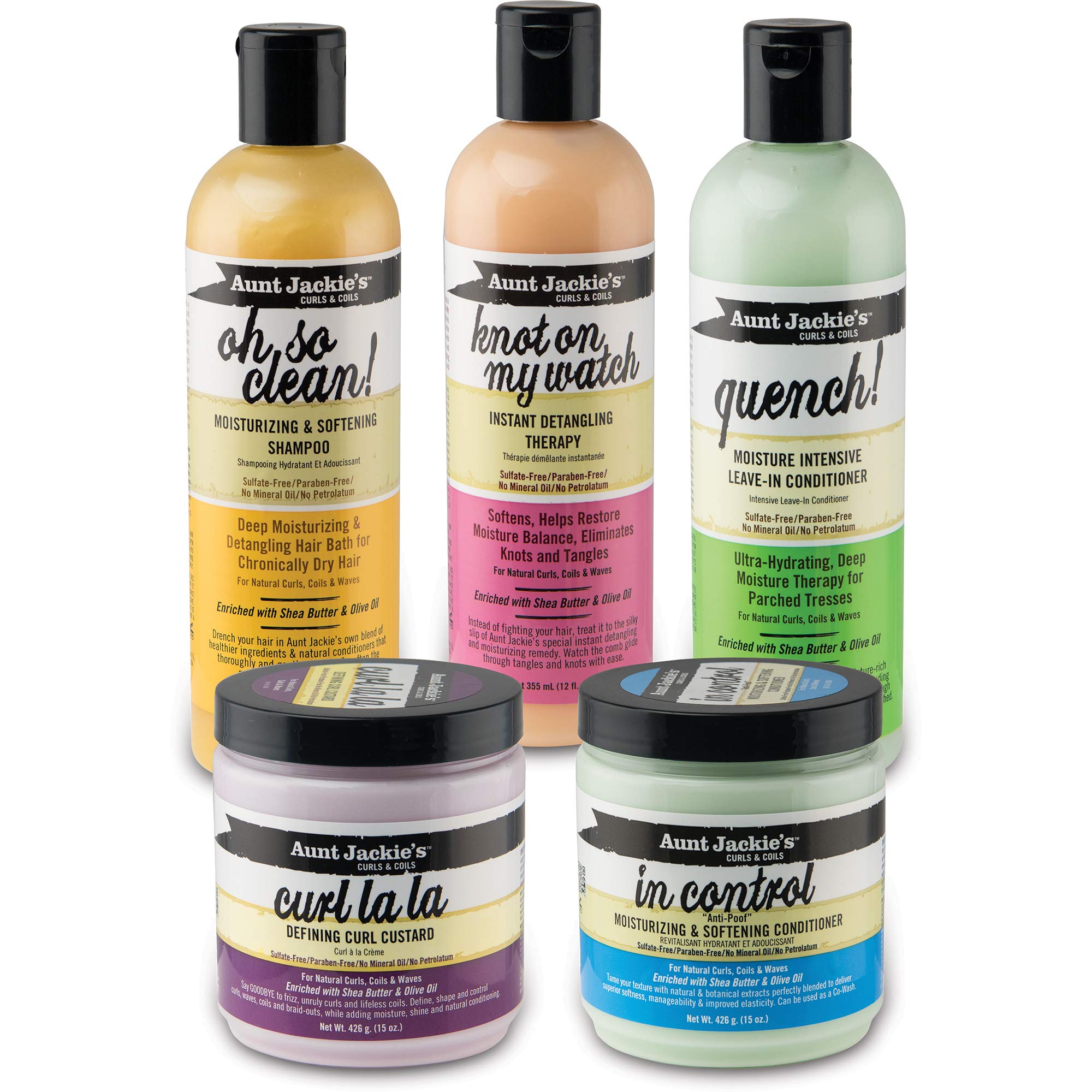 Aunt Jackie's Knot On My Watch detangler for natural curls and coils