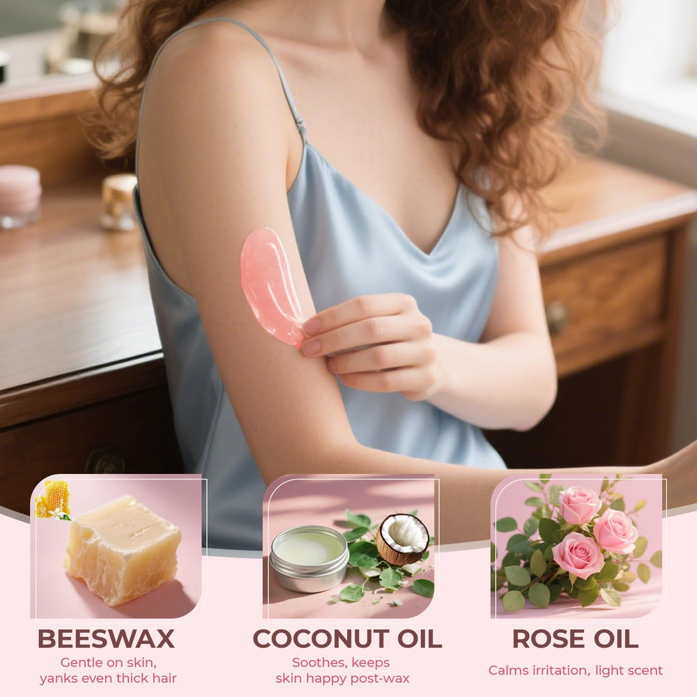 Auperwel wax warmer ready kit demonstrates at-home convenience