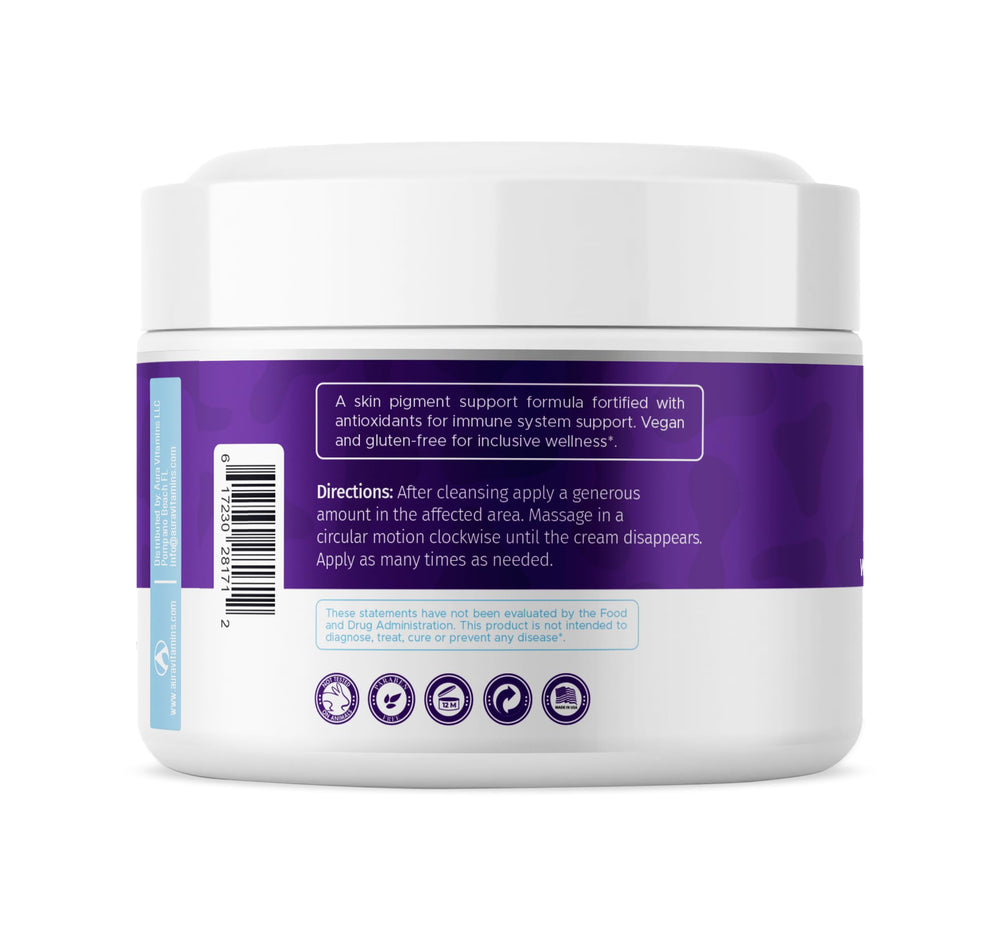 Aura Dermacare skincare routine image showing simple daily steps.
