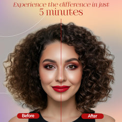 AURALIA curl defining brush dual-bristle technology smooths frizz